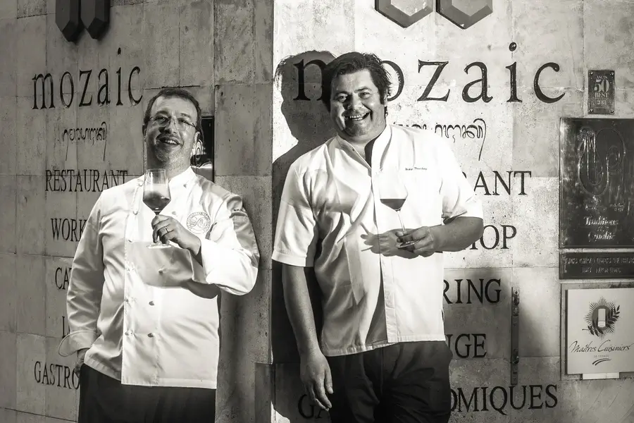 Chef Chris and Chef Blake