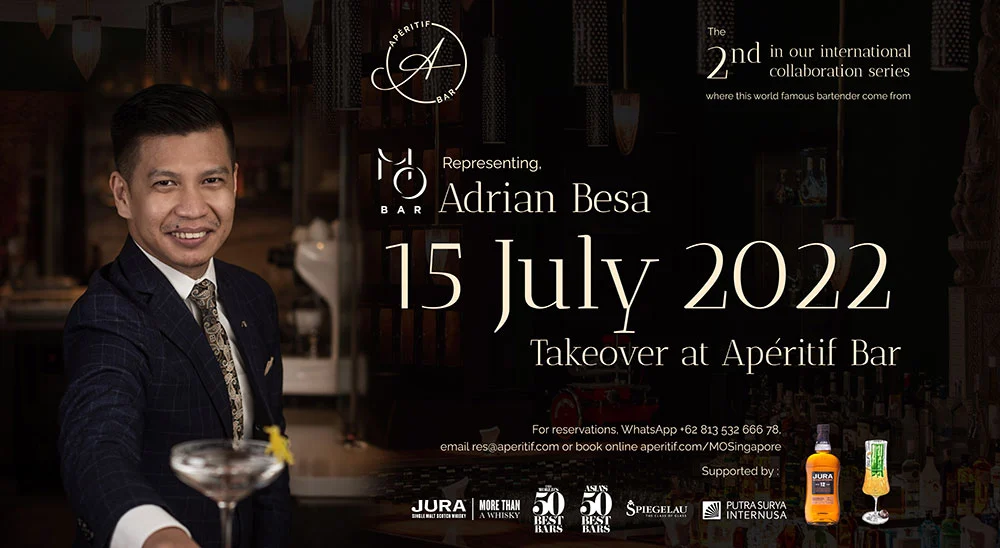 picture of adrian besa takeover at aperitif's bar