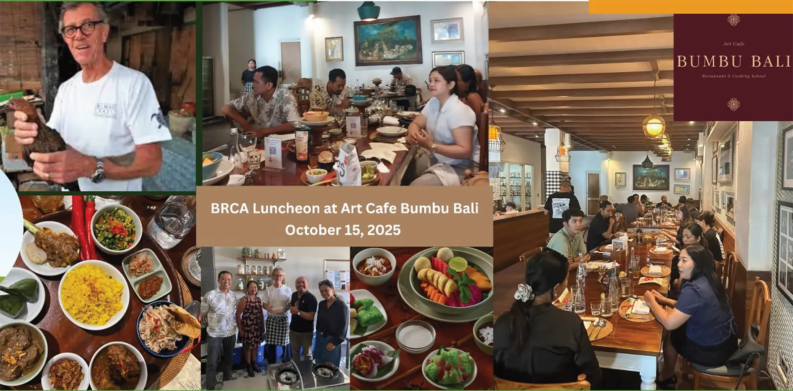 BRCA luncheon Art Cafe Bumbu Bali