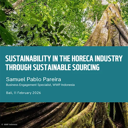 WWF Indonesia Presentation at BRCA Luncheon