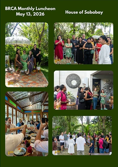 BRCA Monthly Luncheon - 13 May 2026