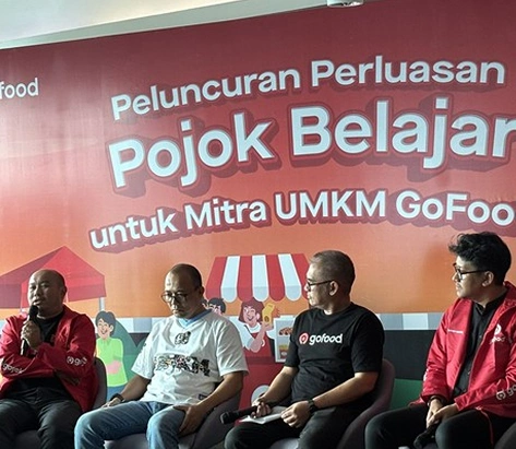 Pojok Belajar untuk Mitra UMKM GoFood