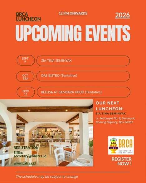 BRCA Luncheon - Upcoming Event