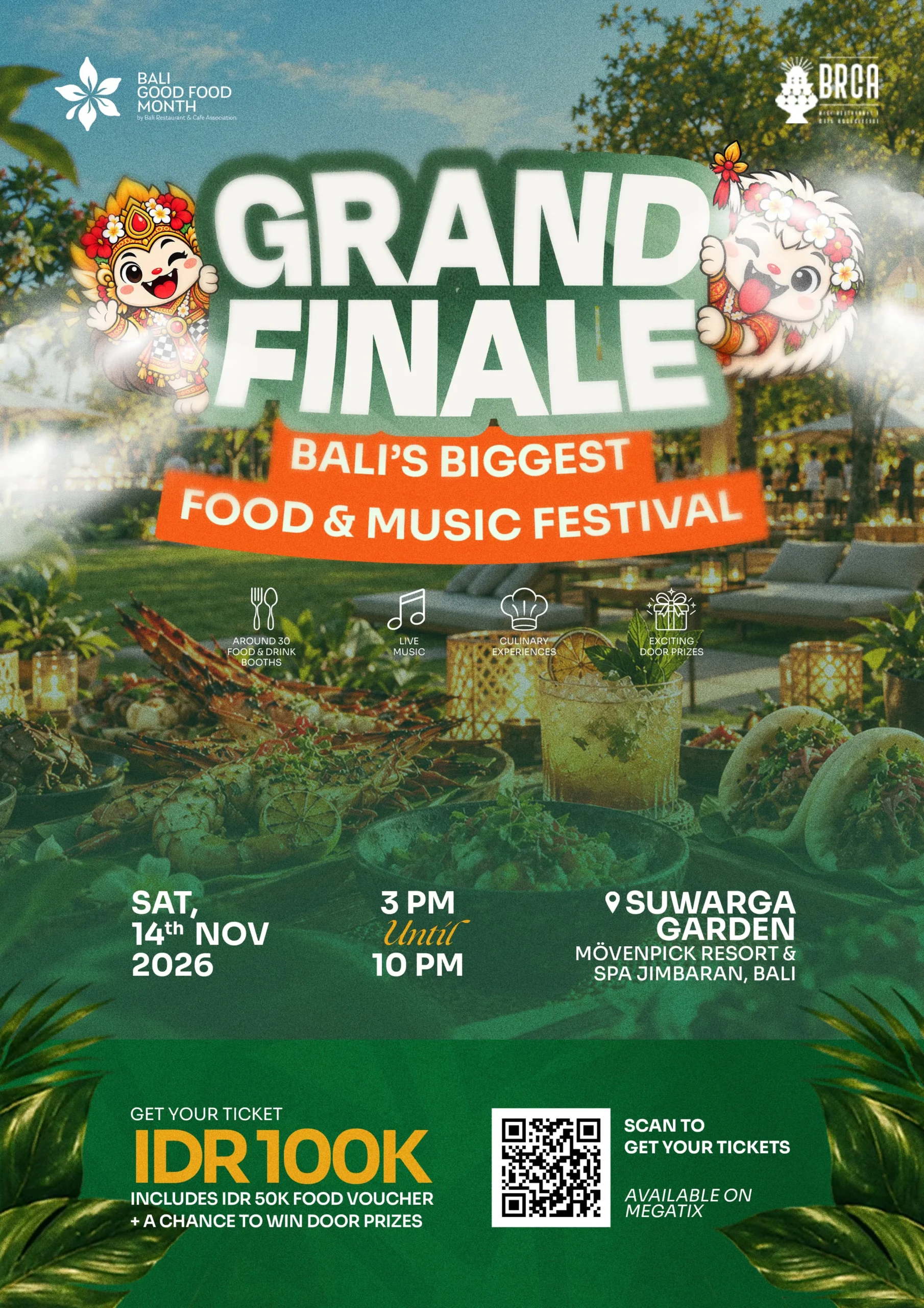 Bali Good Food Menu Grand Finale - 14 November 2026