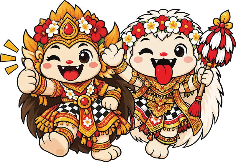 Bali Good Food Month Mascot